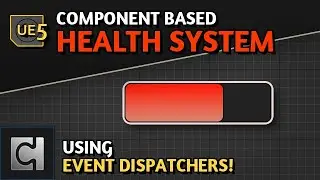 Component Based Health System with Event Dispatchers in Unreal 5