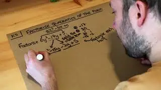 Key Skill - Factorise quadratics of the form ax^2-bx+c