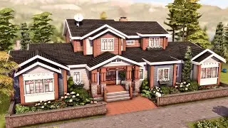 Large Family House 🏡 The Sims 4 Speed Build | No CC