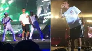 Justin Bieber live performance in Mumbai