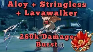 Aloy 260k Burst Talent Level 9 | Genshin Impact