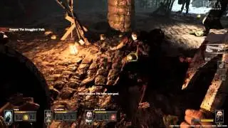 Warhammer:  End Times-Vermintide ( Dwarf on Smuggler's Run )