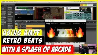 REASON 11 UMPF RETRO BEATS RACK BEATMAKING TUTORIAL WITH STELLAR X2 MIC CHORUS TEST 🔥
