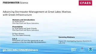 Freshwater Science: Advancing Stormwater Management at Great Lakes Marinas with Green Infrastructure