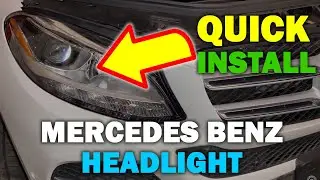 MERCEDES BENZ,GLE 350,W166, Removal/install Headlight