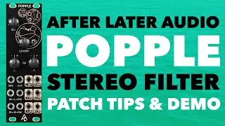 After Later Audio Popple // Stereo Eurorack Filter - demo & LOTS of patch tips