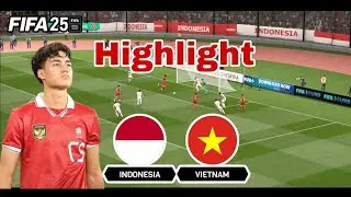 Indonesia VS Vietnam 3-2 higlight gameplay Fifa 19 MOD FC 25