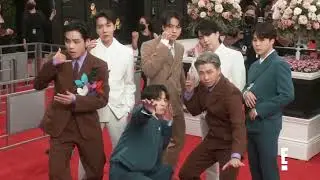BTS on Grammy 2022