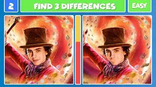 Spot the difference Wonka Movie