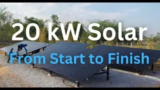 20 kW Solar - From Start to Finish | SolarThailand.biz