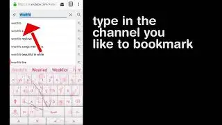 How to make bookmark browser page on desktop for Android device - Firefox