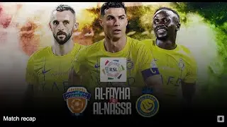 Ronaldo Free Kick Goal ( Al Nassr vs Al Feiha Highlights )