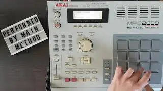 Jamming with the MPC 2000: Hip-Hop Beat on a classic Machine