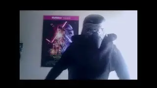 Kylo Ren costume test