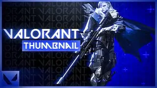 How to make an EASY and CLEAN Valorant Thumbnail for FREE using Photopea! (NO PHOTOSHOP)