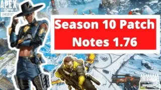 Apex Legends| Season 10 Patch Notes| Major Buffs to Caustic, Fuse and the L- Star
