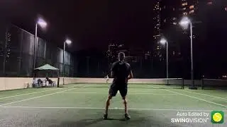 You are not supposed to move this well on water | Playing tennis in the rain with Kyle