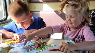 Vlog, we're going to the sea, a day on the train, and hello Yeysk 😍
