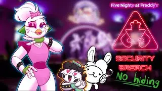 Gknight plays FNAF Security Breach: WITH A KEYBOARD