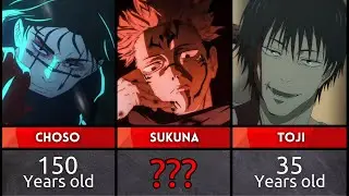 Who is the OLDEST? Ages of Jujutsu Kaisen characters!