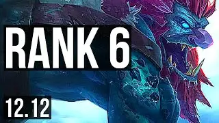 TRUNDLE vs KAYLE (TOP) | Rank 1 Trundle, Rank 6, 5/2/14, 1.4M mastery | TR Challenger | 12.12