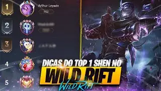 Como o Melhor SHEN do BRASIL Joga WILD RIFT?