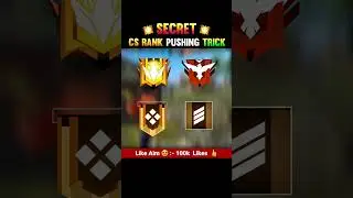 Secret Cs Rank Pushing Trick For Grandmaster 😱 