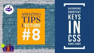 CSS Background Short Cut Key - 08 - CSS tutorial for Beginners