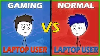 Gaming Laptop User VS Normal Laptop User | Clash Camp | Animation