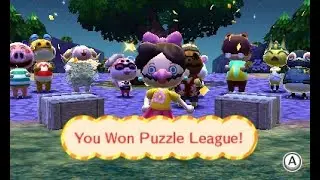 Animal Crossing: New Leaf - Welcome amiibo Playthrough Part 2 (Puzzle League!)