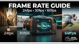 Camera Frame Rate Guide | 24fps 30fps 60fps Explained | Smooth & Cinematic Video | Media Studies Pro