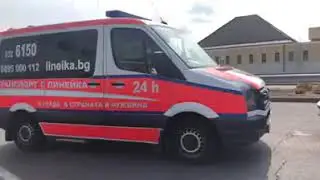 lineika.bg транспорт с линейка на пациентка, която си прибираме от Франция - гр.Нант