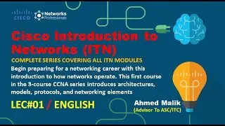 Introduction to Networks (ITN) in English Lecture#01, Cisco New CCNA 200-301