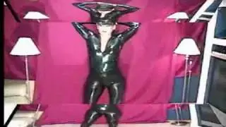She's a very shiny spandex lovin' kinky girl