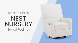 W81224L  Nest Nursery Swivel Recliner