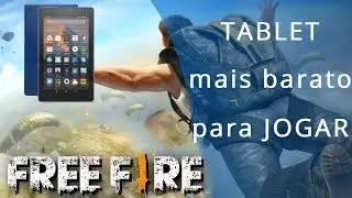 TABLET mais BARATO para Jogar FREE FIRE Amazon