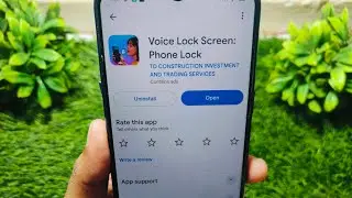 voice lock screen phone lock app kaise use kare !! How to use voice lock screen phone lock app 