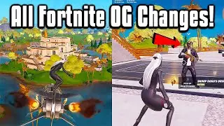 Everything New In Fortnite Chapter 2 OG! - Battle Pass, Map, Weapons & More!
