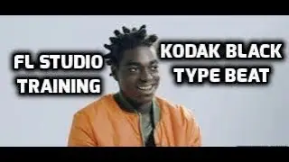 HOW TO MAKE A KODAK BLACK TYPE BEAT IN FL STUDIO 12 - FL STUDIO BEGINNER TUTORIALS