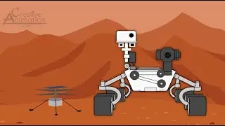 MARS Perseverance Rover Animation - HD | CreativeAnimatics