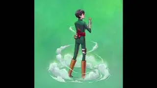 Rock Lee Illustration process