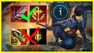 TOP 1 YASUO NEW BUILD IS OP - Challenger China
