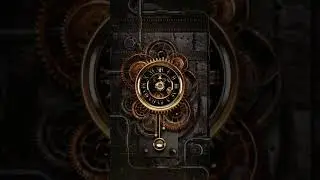 [Samsung Galaxy Theme] Vintage Gear Clock