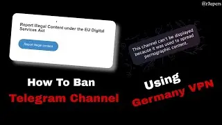 How to Report & Ban a Telegram Channel Using the New German Form (Step-by-Step