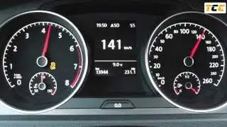2013 Volkswagen Golf VII 1.4 TSI 122 HP 0-100 km/h & 0-100 mph Acceleration