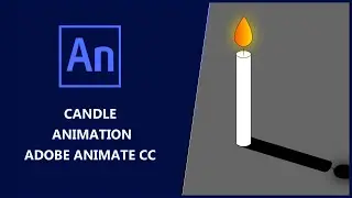 Adobe Animate CC Candle Animation in Hindi | 2D Animation full Course | Adobe Animate CC Hindi