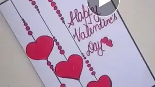 how to make Valentine's Day Special Card for beautiful Valentine #card making ideas #loversdaygift