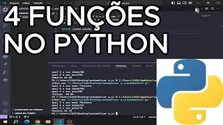Python 4 Comandos Básicas para Iniciantes no PYTHON Automatizar processos