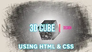 3d cube box animation tutorial 2020