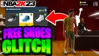 NEW NBA 2K23 FREE SHOES GLITCH! (SEASON 3) UNLIMITED SHOES FOR FREE IN NBA 2K23! FREE CLOTHES GLITCH
